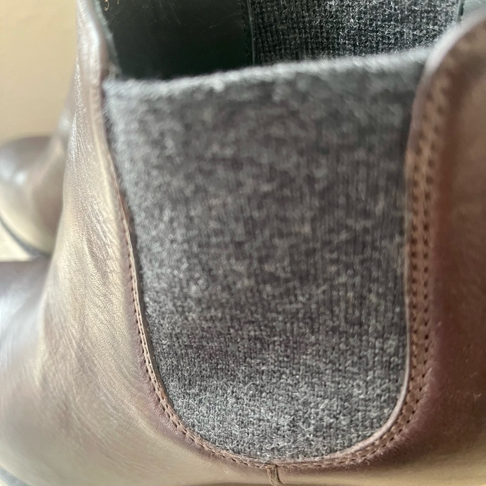Brunello Cucinelli Leather Boots - 37.5 - Picture 8 of 11